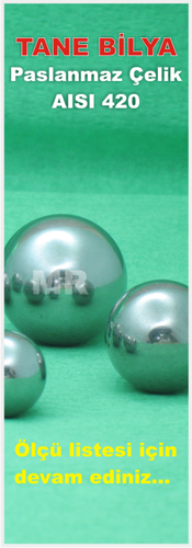 Paslanmaz Tane Bilya AISI 420